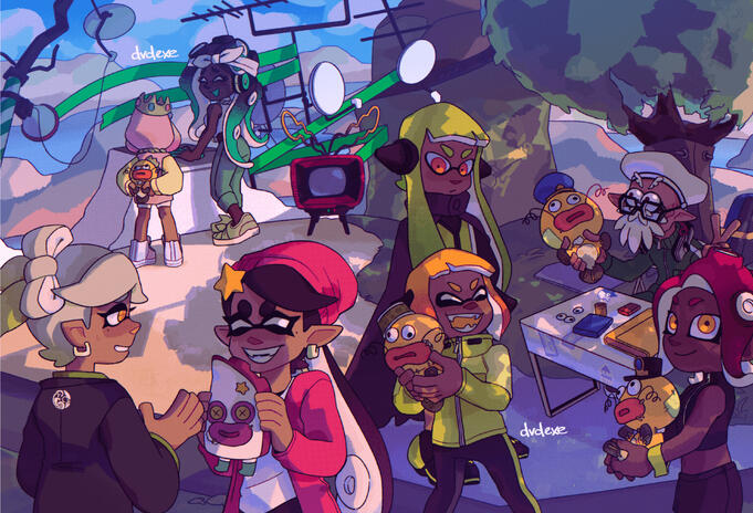 New Squidbeak Splatoon Zine